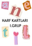1.sınıf 1. HARF GRUBU KARTLARI A-N-E-T-İ-L