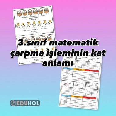 Çarpma işleminin kat anlamı