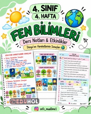 Dünyanın hareketlerinin sonuçları