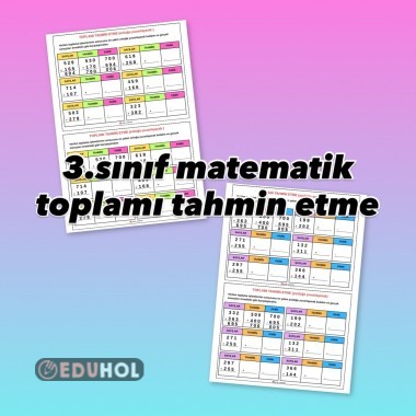 Toplamı tahmin etme