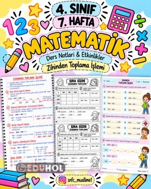 Zihinden toplama işlemi
