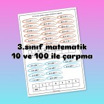 10 ve 100 ile çarpma