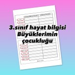 Büyüklerimin çocukluğu