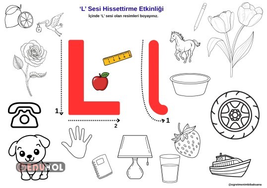 L sesi hissetme çalışması