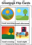 3th greetings flip cards
