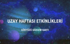 Uzay Haftası Etkinliği - Gökyüzü Gözlem Kartı