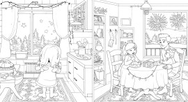 Görselden hikaye yazma ve boyama