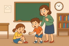 SINIFTA KÜÇÜK BİR KAZA , OKUMA ANLAMA METNİ