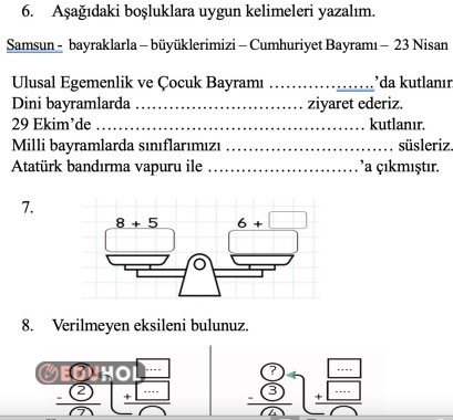 Haftalık Değerlendirme 8 Mayıs