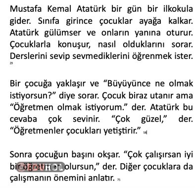 Hızlı Okuma Metni 5