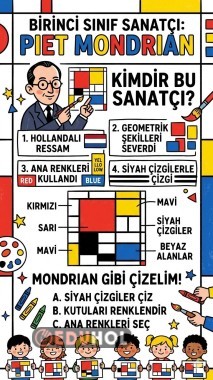 Ressam Piet Mondrian