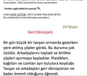 Haftalık Ödev 20-24 Nisan