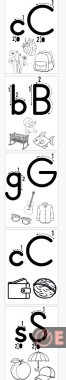 çbgcş harf görselleri panosu