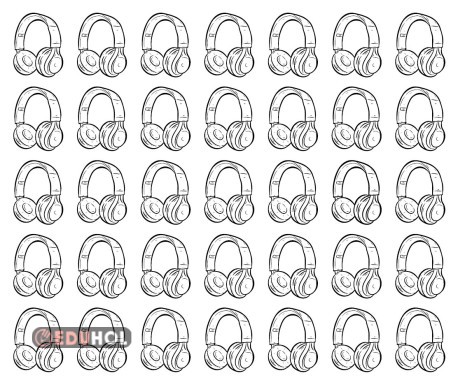 ı harfi kulaklık defter görseli