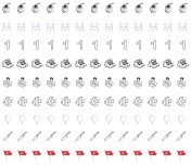 b harfi kelime görselleri, dikte