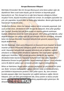 Hikaye Şeklinde Bilgilendirci Okuma Metni 4 Adet 18