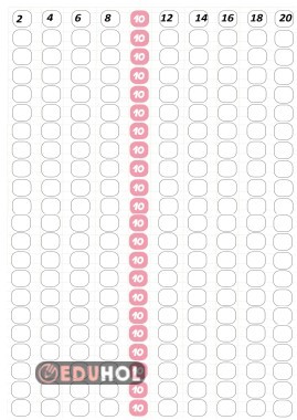 İkişer Üçer Dörder Beşer Ritmik Sayma Etkinliği