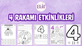 4 Rakamı Etkinlikleri