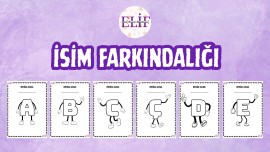 İsim Farkındalığı - Eğlenceli Harfler