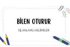 Eş Anlamlı Kelimeler
