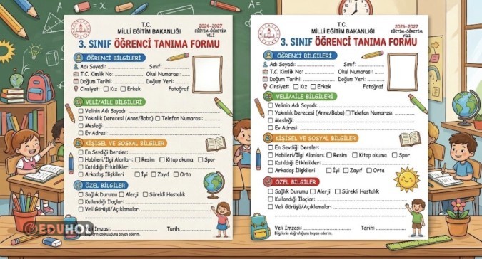 Öğrenci Tanıma Formu 🧑‍🎓👩‍🎓