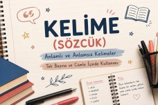 KELİME BİLGİSİ ( SÖZCÜK )