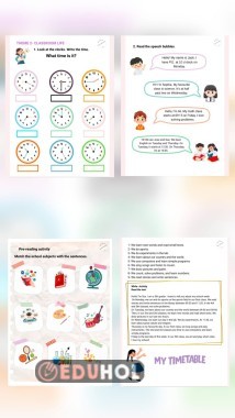 5. Sınıf Theme 2- Classroom Life