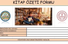KİTAP ÖZETİ FORMU