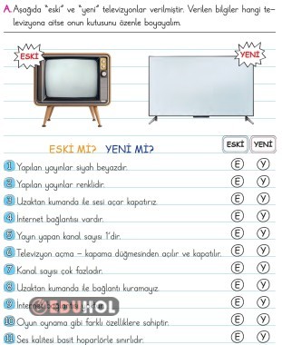 2.SINIF HAYAT BİLGİSİ BİLİMSEL BULUŞLAR ETKİNLİK