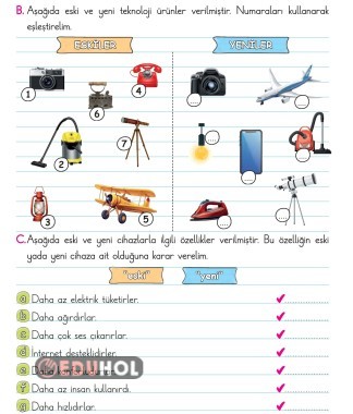 2.SINIF HAYAT BİLGİSİ BİLİMSEL BULUŞLAR ETKİNLİK