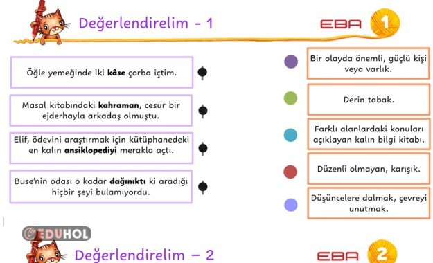 3.SINIF TÜRKÇE DEĞERLERİMİZLE YAŞIYORUZ KONUŞMA SÜREÇ DEĞERLENDİRME