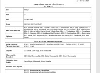 2.SINIF 15.HAFTA GÜNLÜK DERS PLANLARI ( 22-26 ARALIK )
