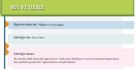 2.SINIF ACİL DURUMLARDA İLETİŞİM DESTEKLEME ETKİNLİĞİ