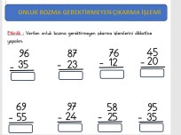 2.SINIF ÇIKARMA İŞLEMİ ETKİNLİKLERİ