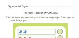 2.SINIF İLERİYE GERİYE RİTMİK SAYMA SÜREÇ DEĞERLENDİRME
