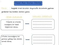 2.SINIF KİŞİSEL ALAN SINIRLARI ETKİNLİĞİ