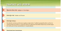 2.SINIF TRAFİKTE ACİL DURUM ZENGİNLEŞTİRME ETKİNLİĞİ