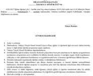 2026-2027 3.SINIFLAR SENE BAŞI ZÜMRE ÖĞRETMENLER KURUL TOPLANTI TUTANAĞI