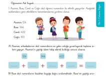 3.SINIF MATEMATİK ONLUĞA YÜZLÜĞE YUVARLAMA BİÇİMLENDİRİCİ DEĞERLENDİRME