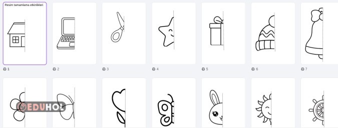 RESMİ TAMAMLA VE BOYA