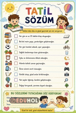 Tatil sözü