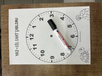 YAZ -SİL SAAT ŞABLONU