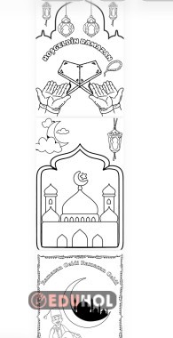 Ramazan Hoş Geldi Boyama Sayfaları