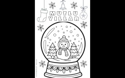 Mutlu Yıllar Kar Küresi