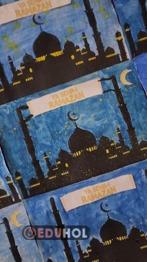 SULU BOYA İLE CAMİ BOYAMA ÇALIŞMASI