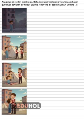 YARATICI YAZMA ÇALIŞMASI-KIZILAY