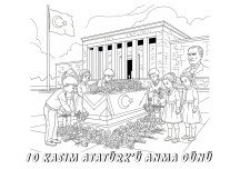 10 KASIM ATATÜRK'Ü ANMA GÜNÜ BOYAMA ÇALIŞMASI 2