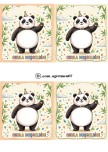 OKULA HOŞGELDİN PANDA HEDİYELİK