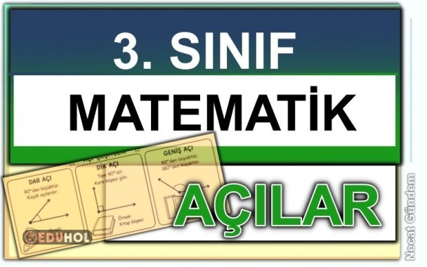 3. Sınıf - Matematik - Açılar