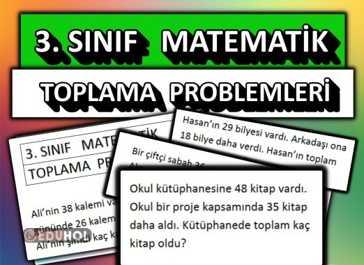 3. Sınıf - Matematik Toplama Problemleri